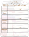 2026 Summer Reading Challenge