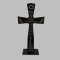 Lent Wood Cross We Adore You Stations Catholic