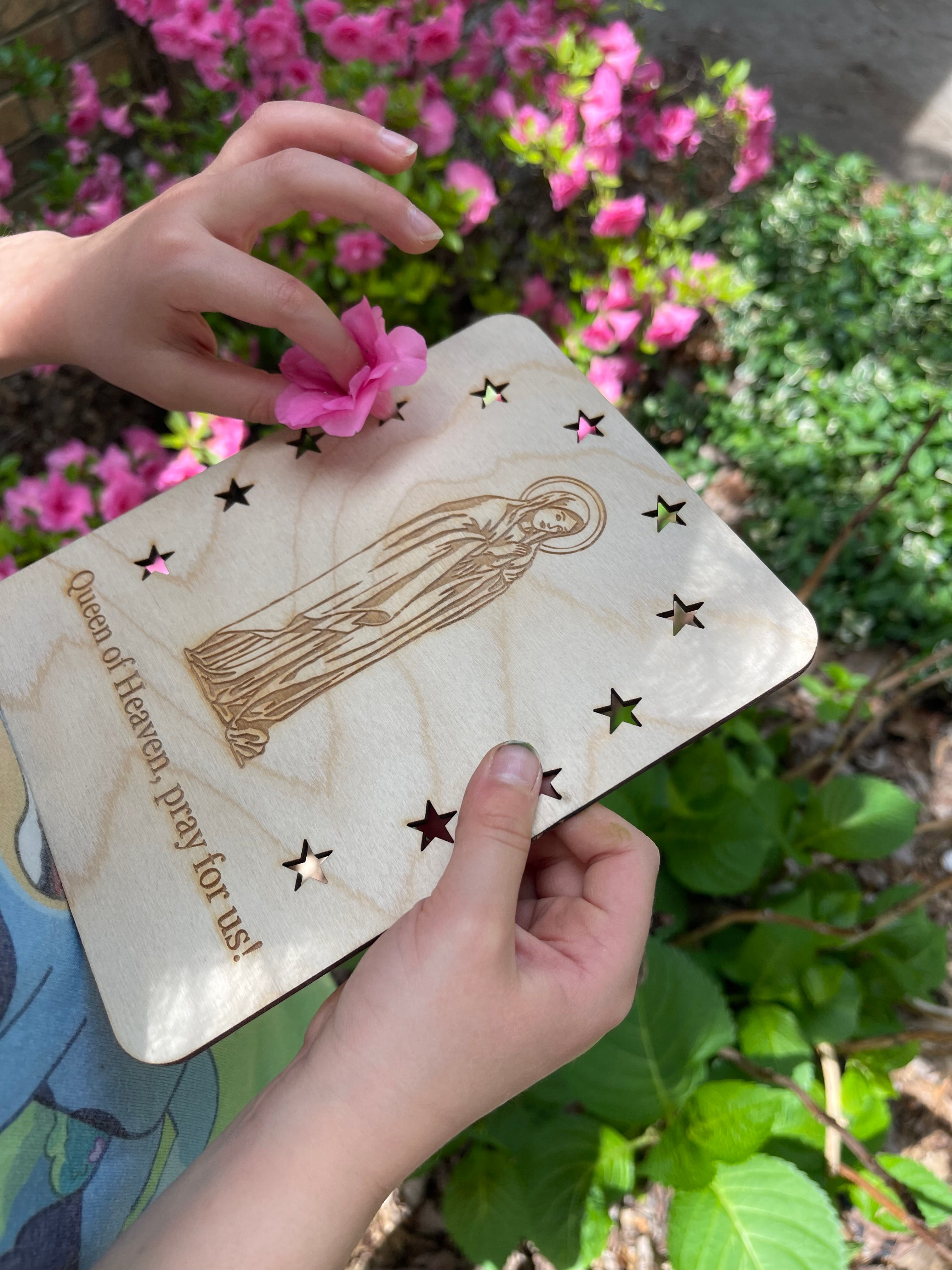 Mary Flower Crowning