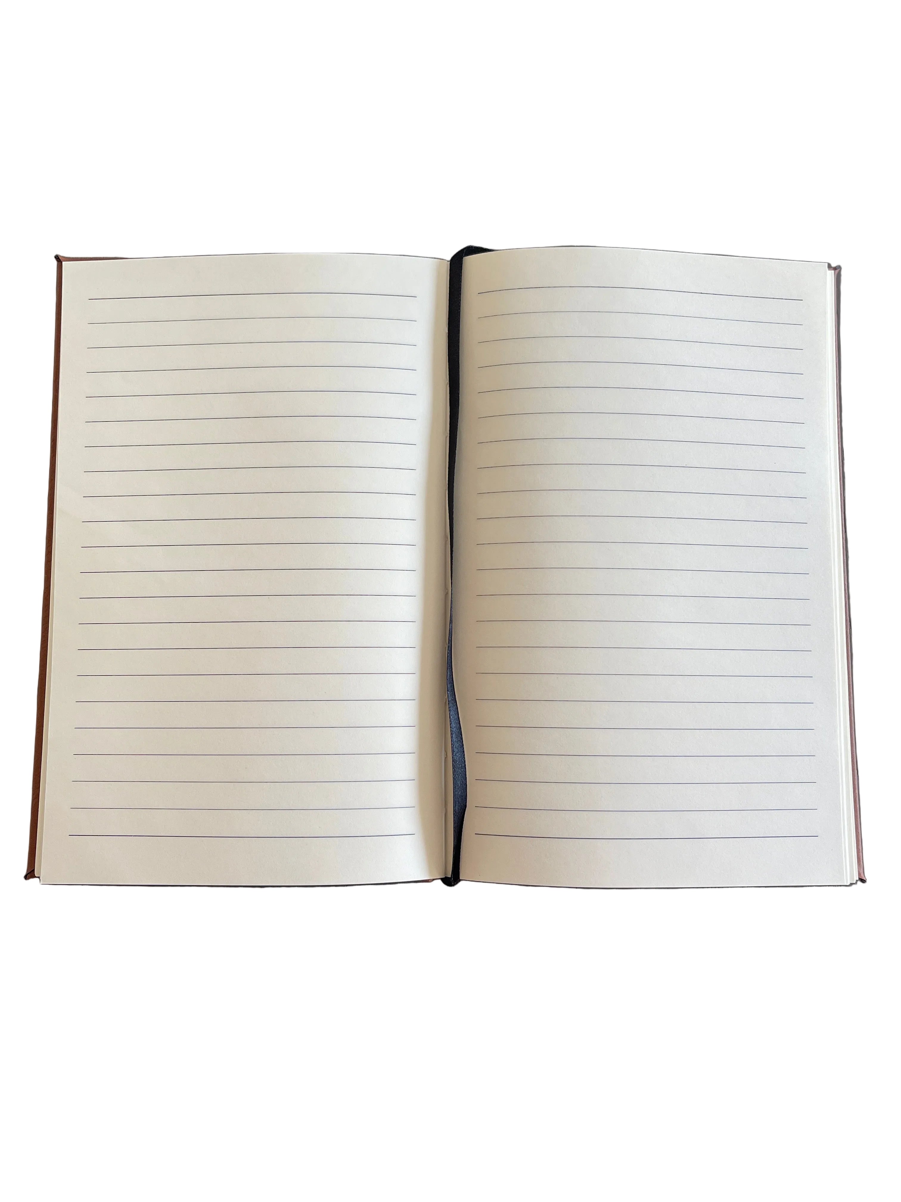 Lined Journal - Faux Leather