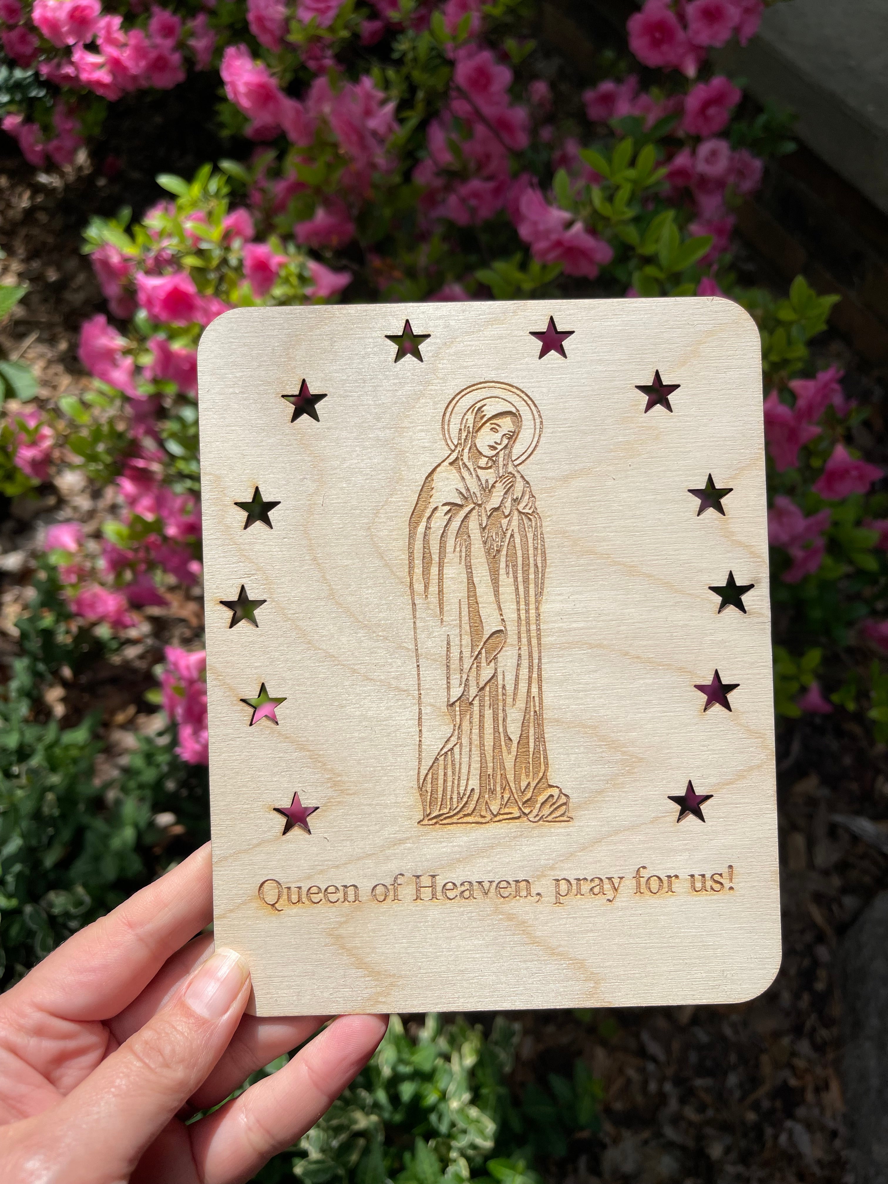 Mary Flower Crowning