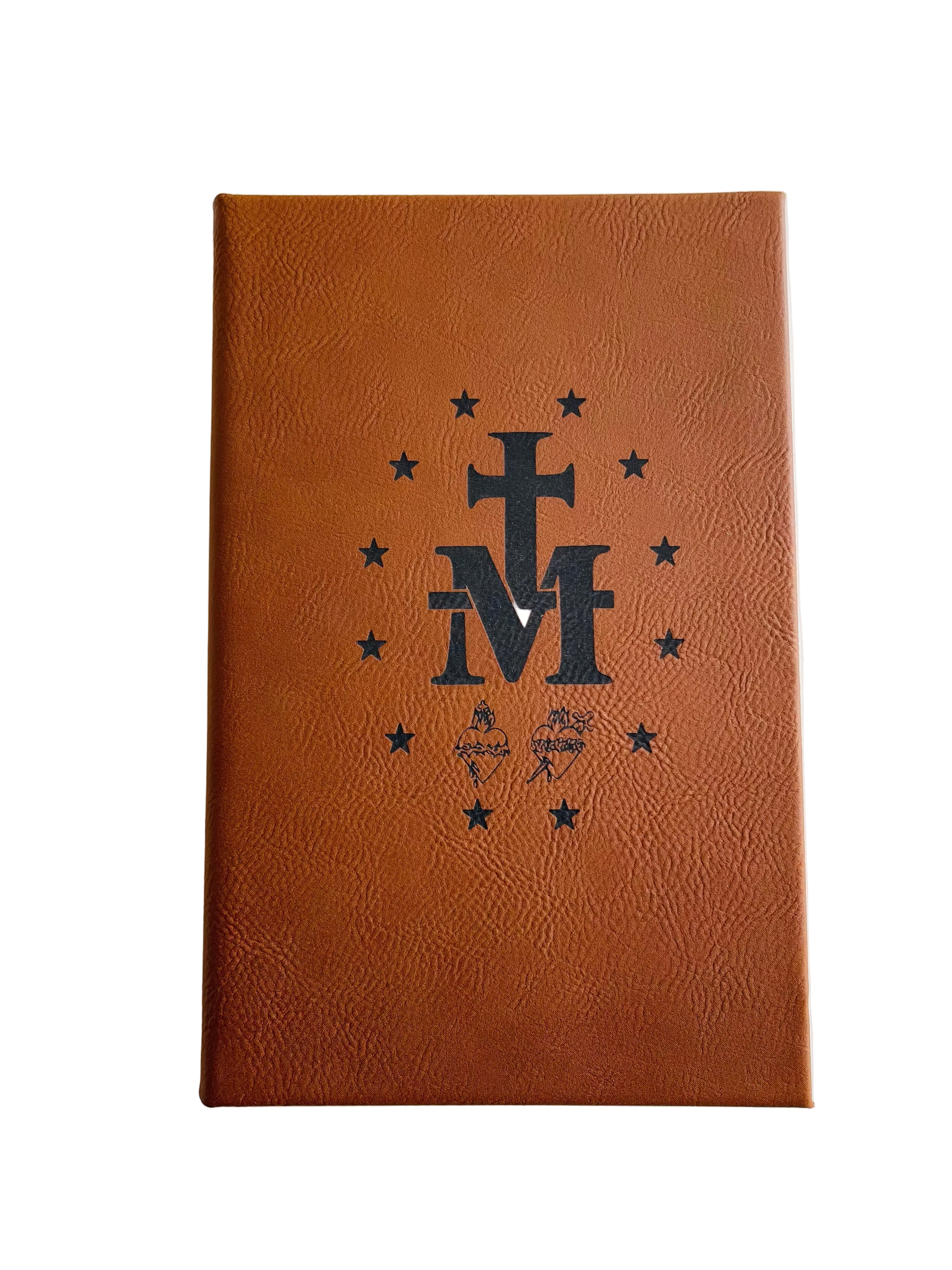 Lined Journal - Faux Leather