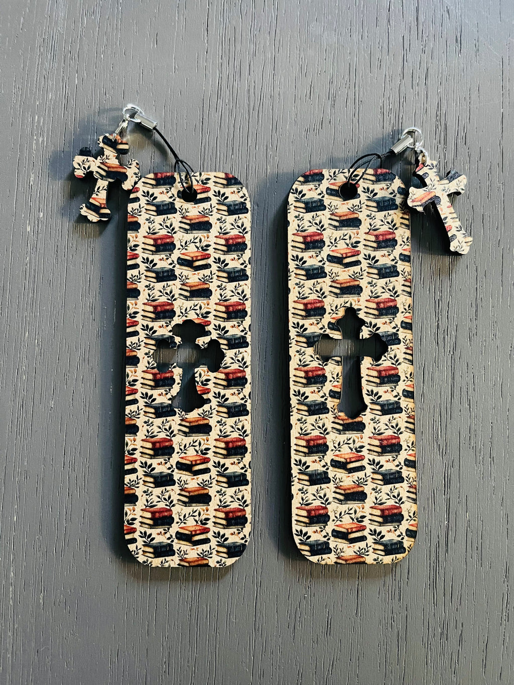 Wood Bookmark - Natural Books