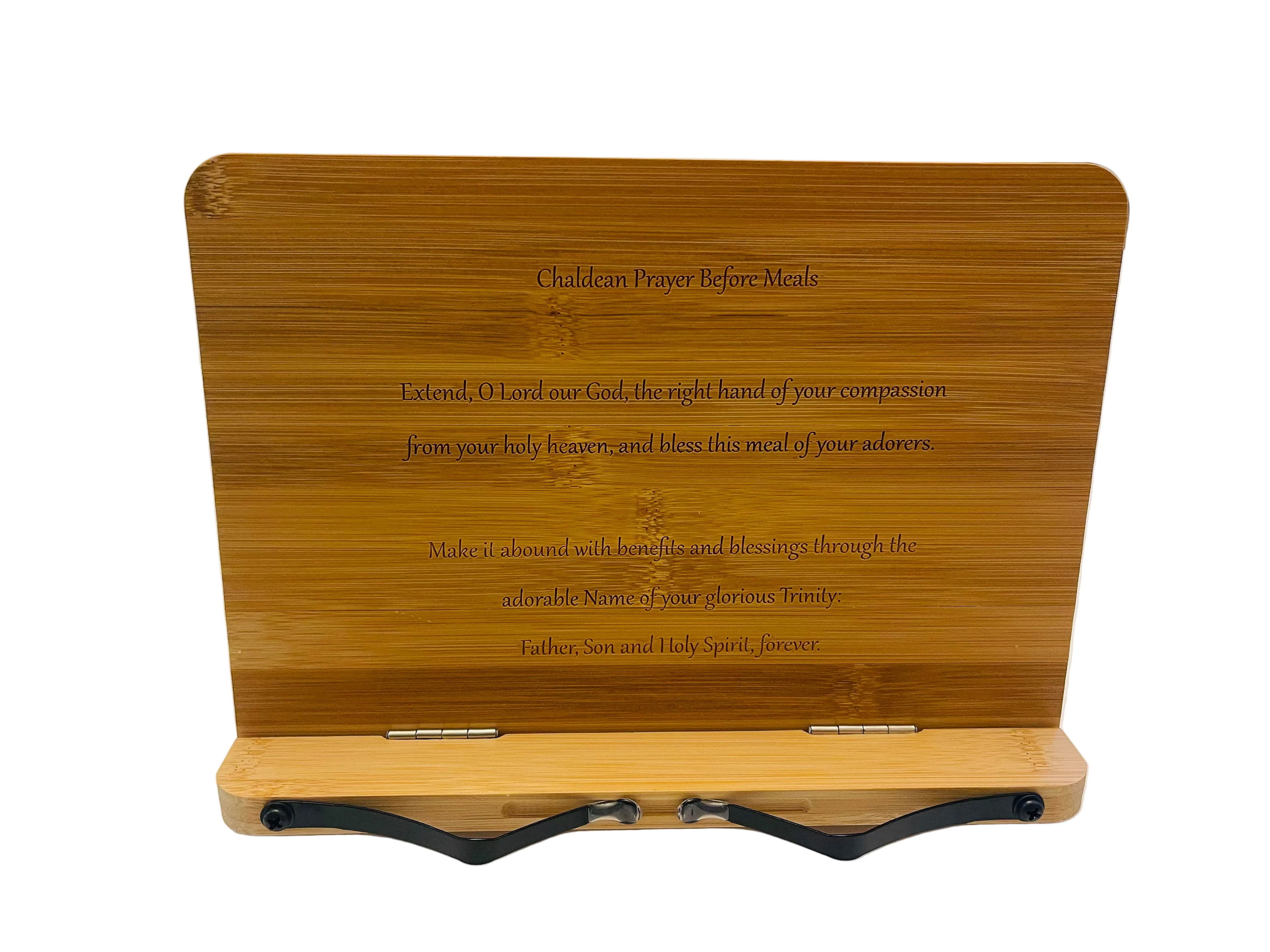 Bamboo Cookbook/Tablet Holder