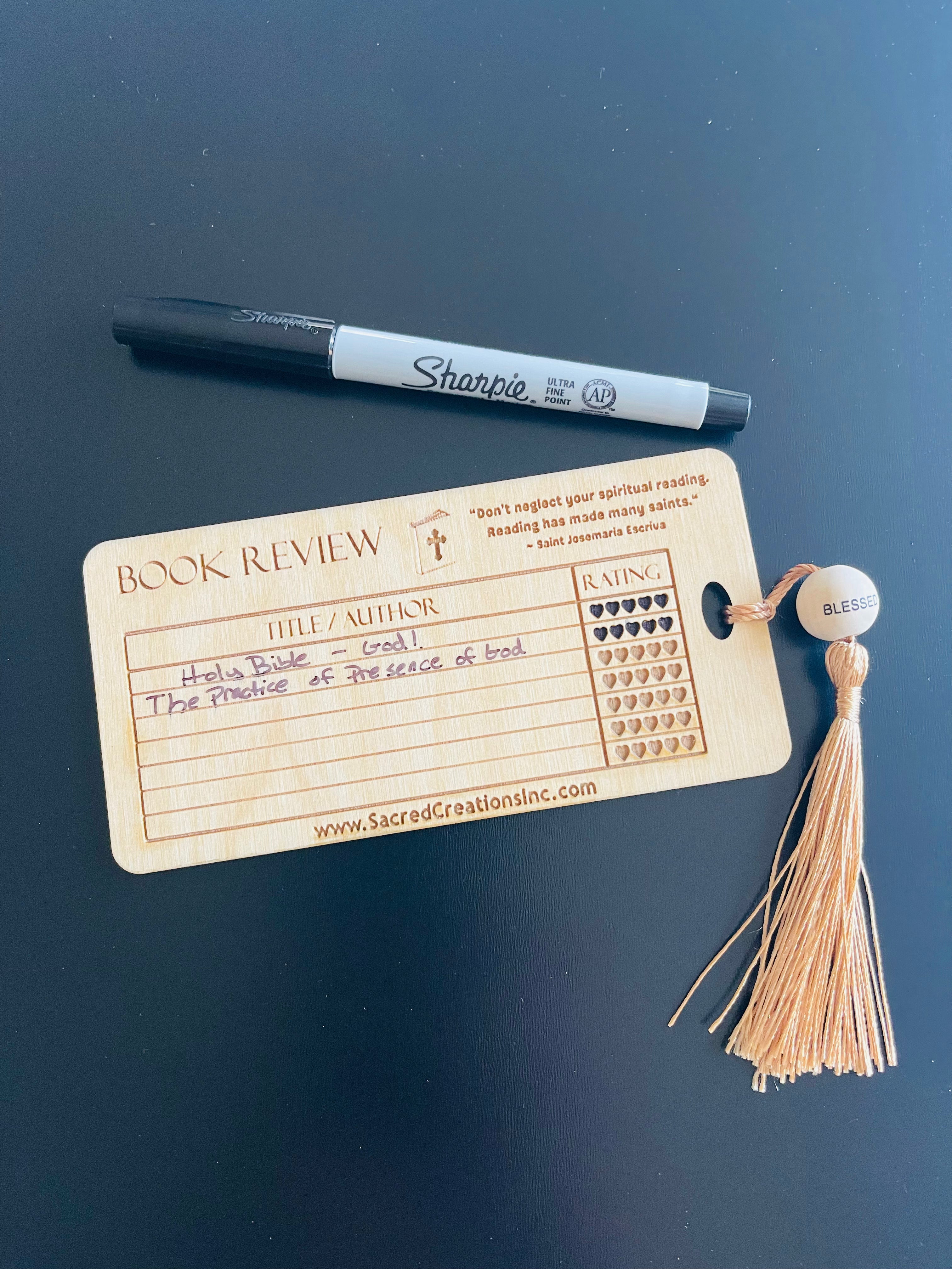 Book Review Bookmark