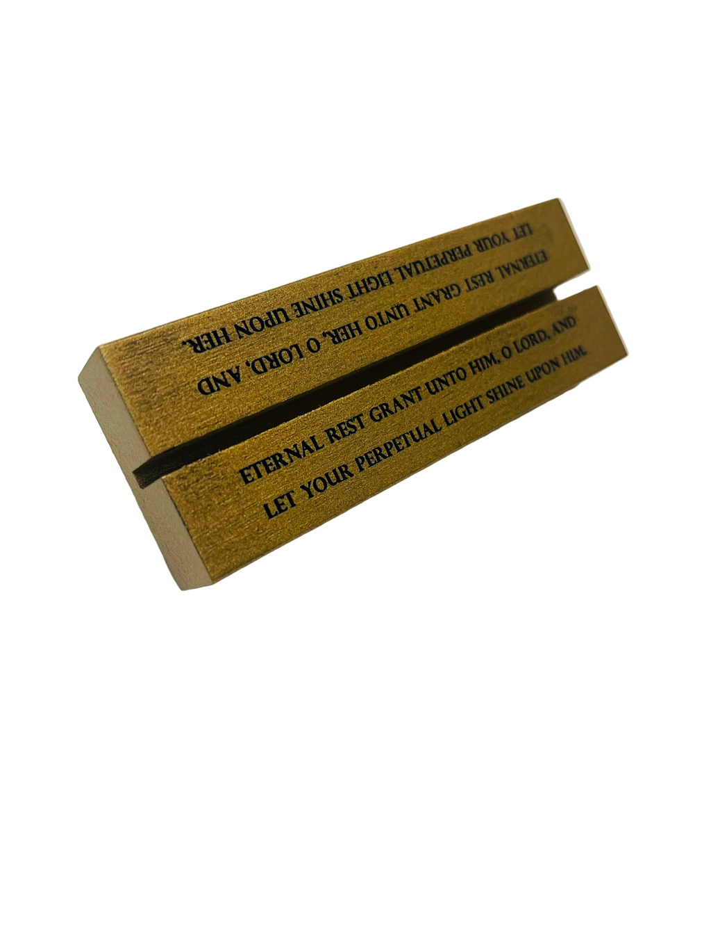 Eternal Rest Prayer Card Stand