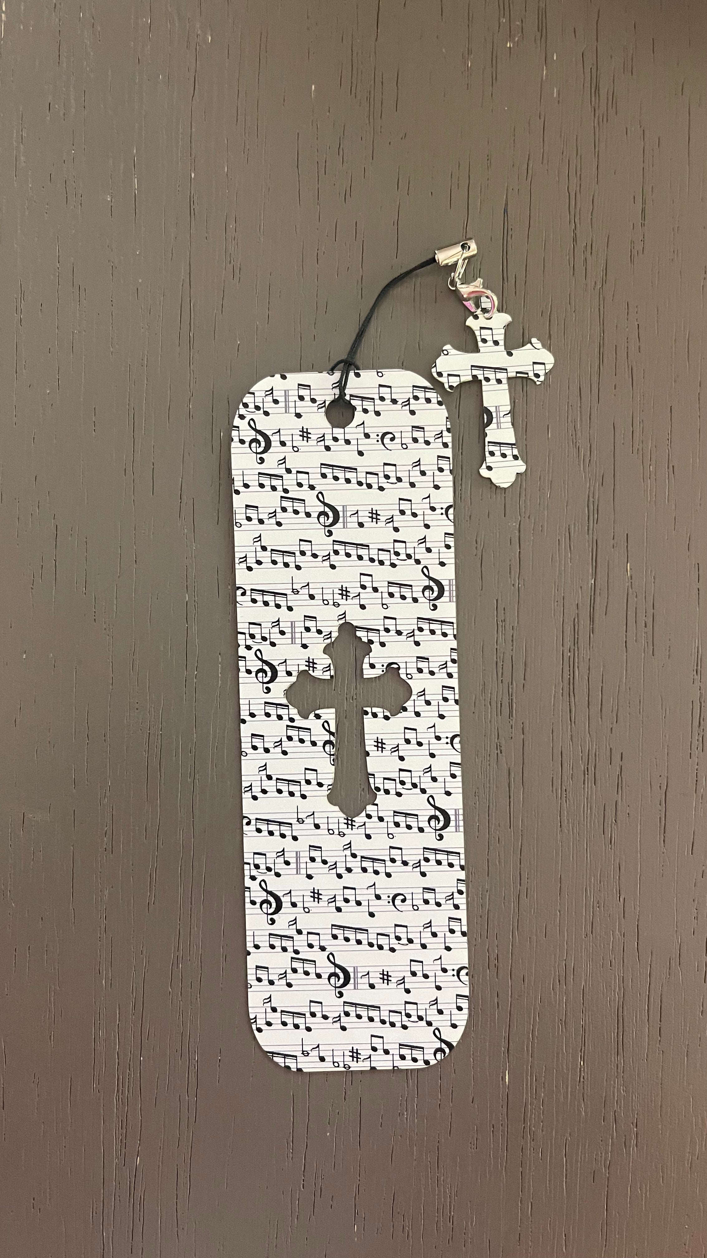 Flexible Bookmark - Mini musical notes