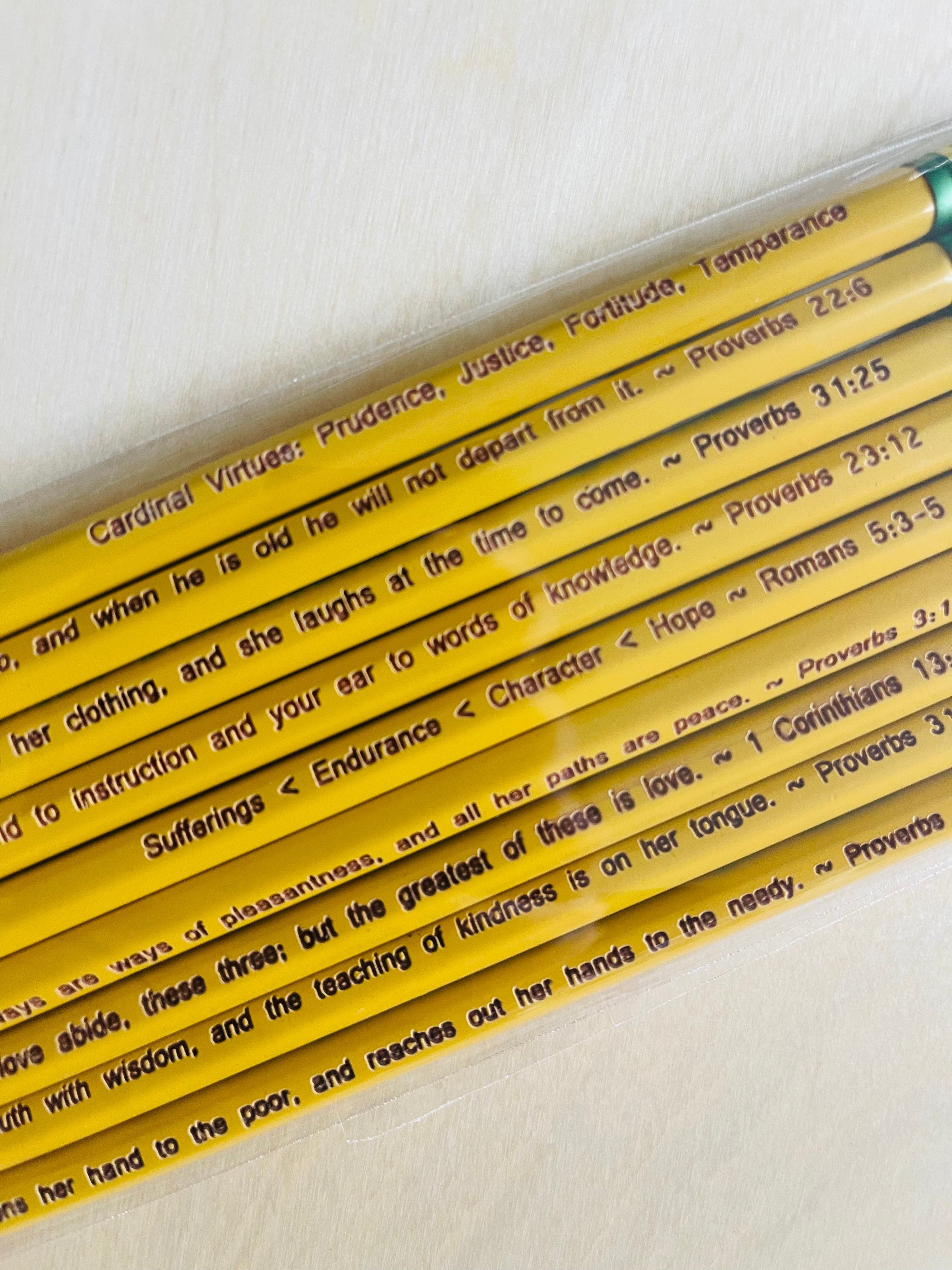 Virtues pencil pack