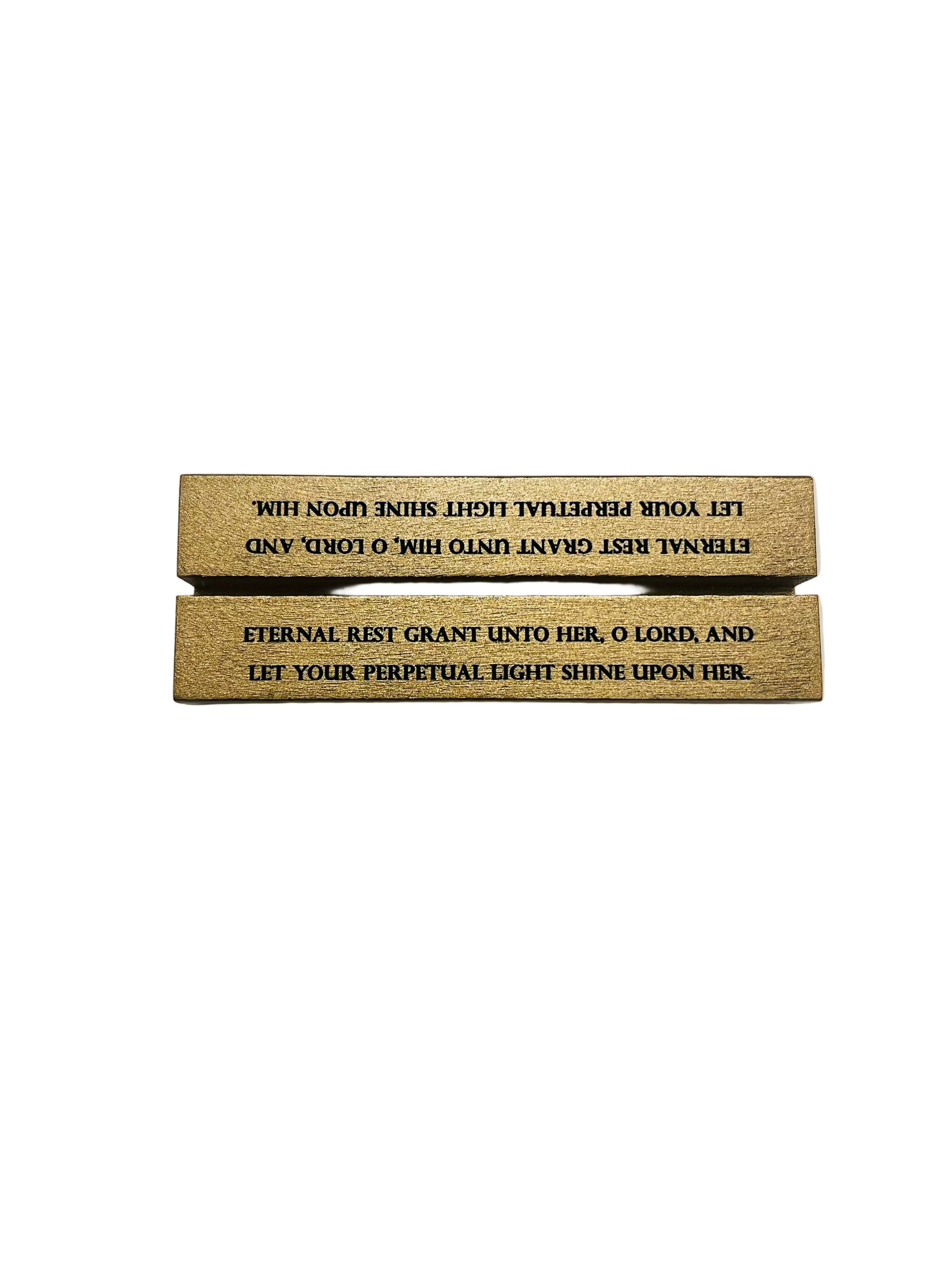 Eternal Rest Prayer Card Stand