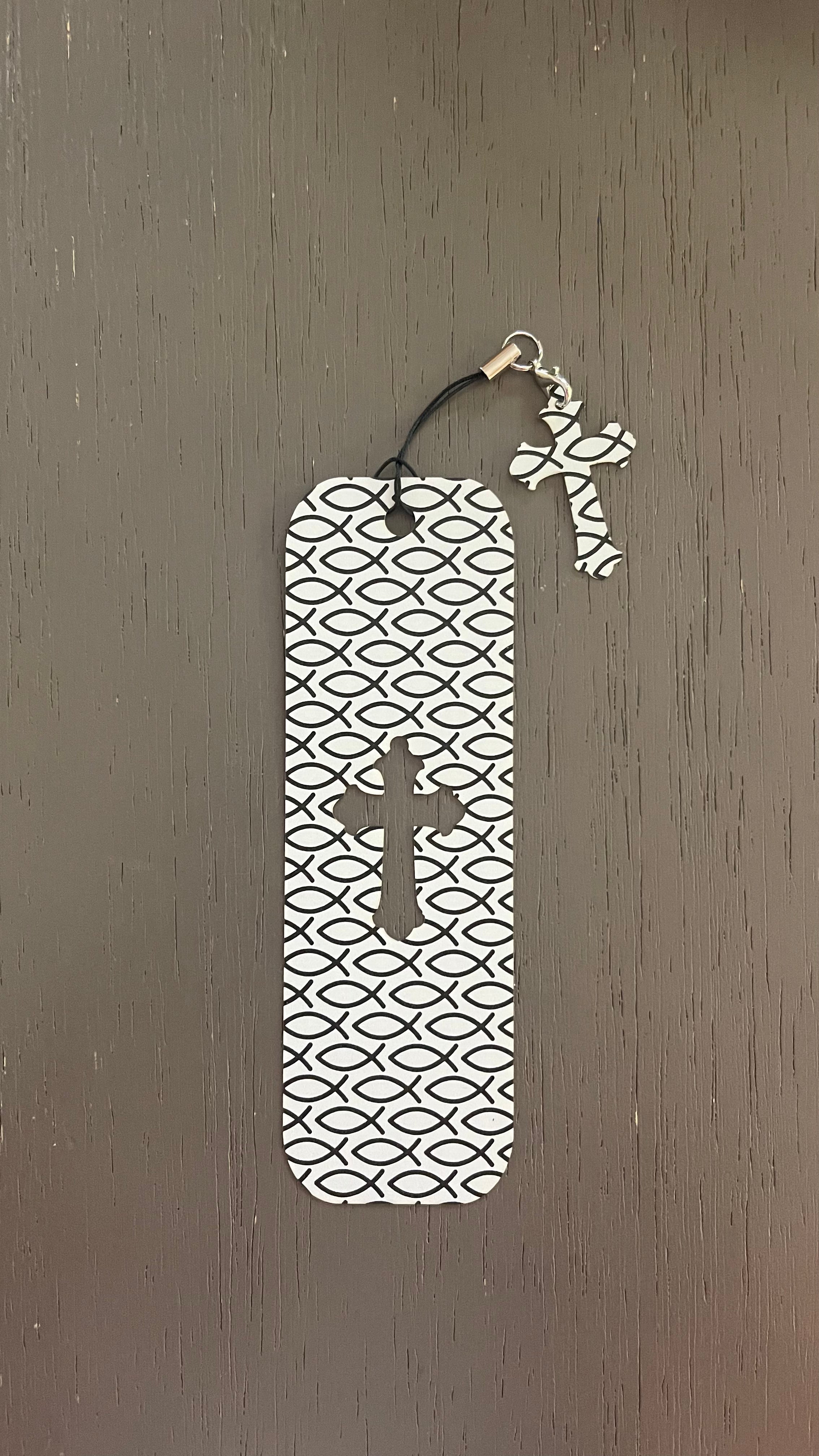 Flexible Bookmark - Christian fish symbol