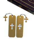 Flexible Bookmark - Gold Acrylic