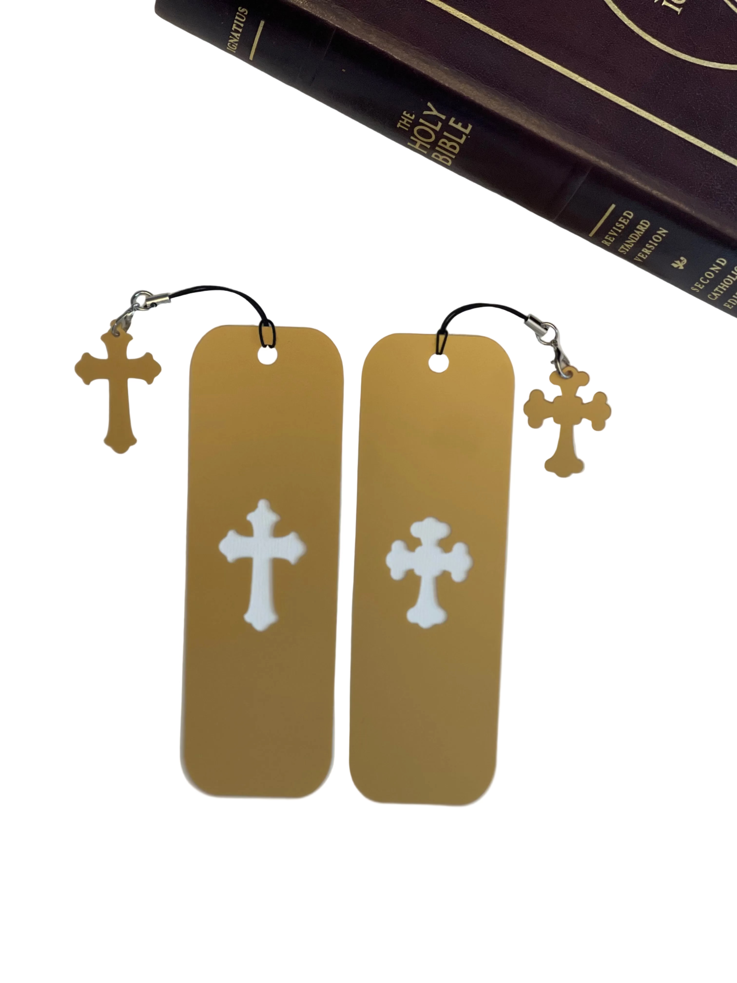 Flexible Bookmark - Gold Acrylic
