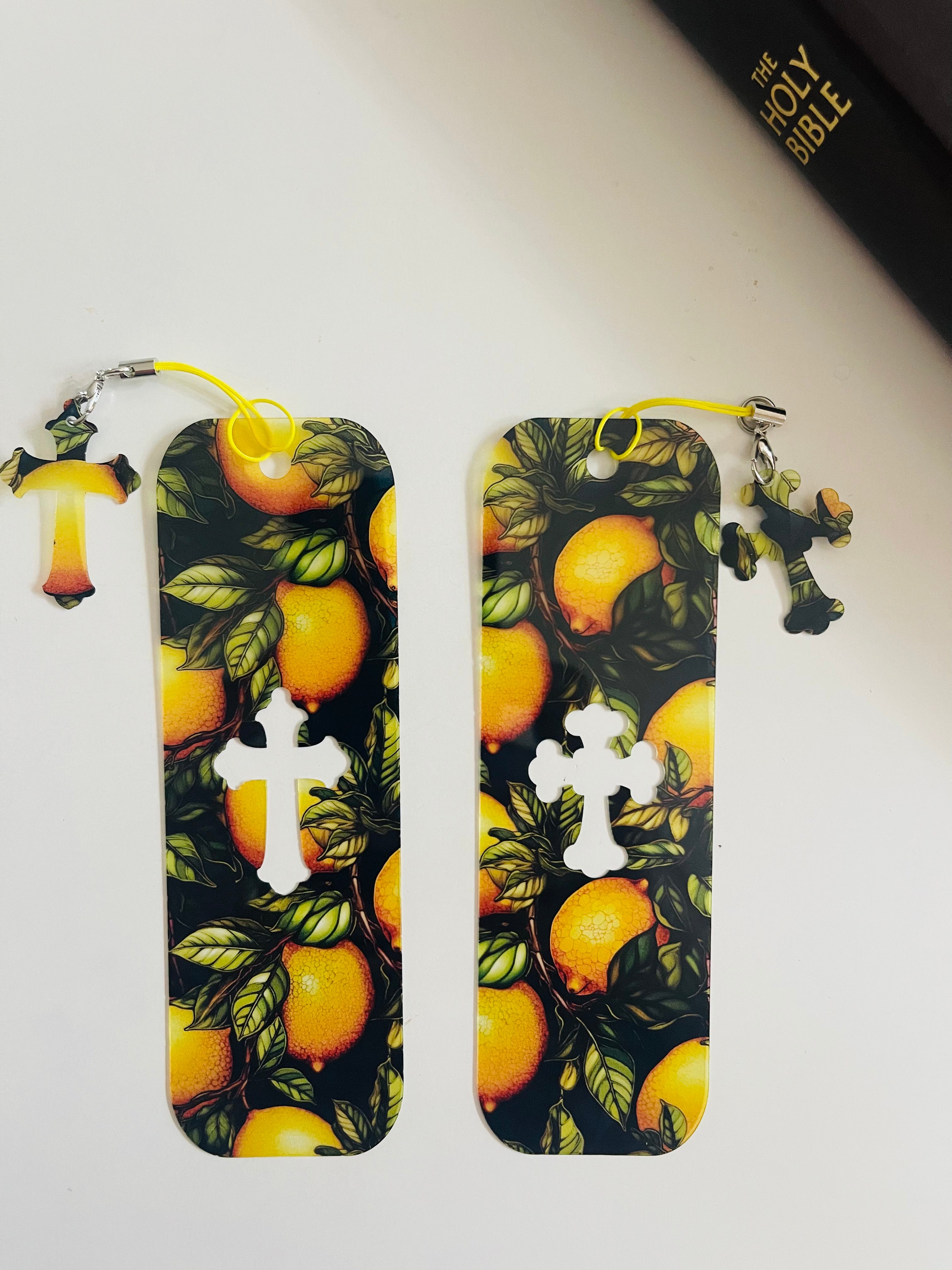 Flexible Bookmark - Lemons
