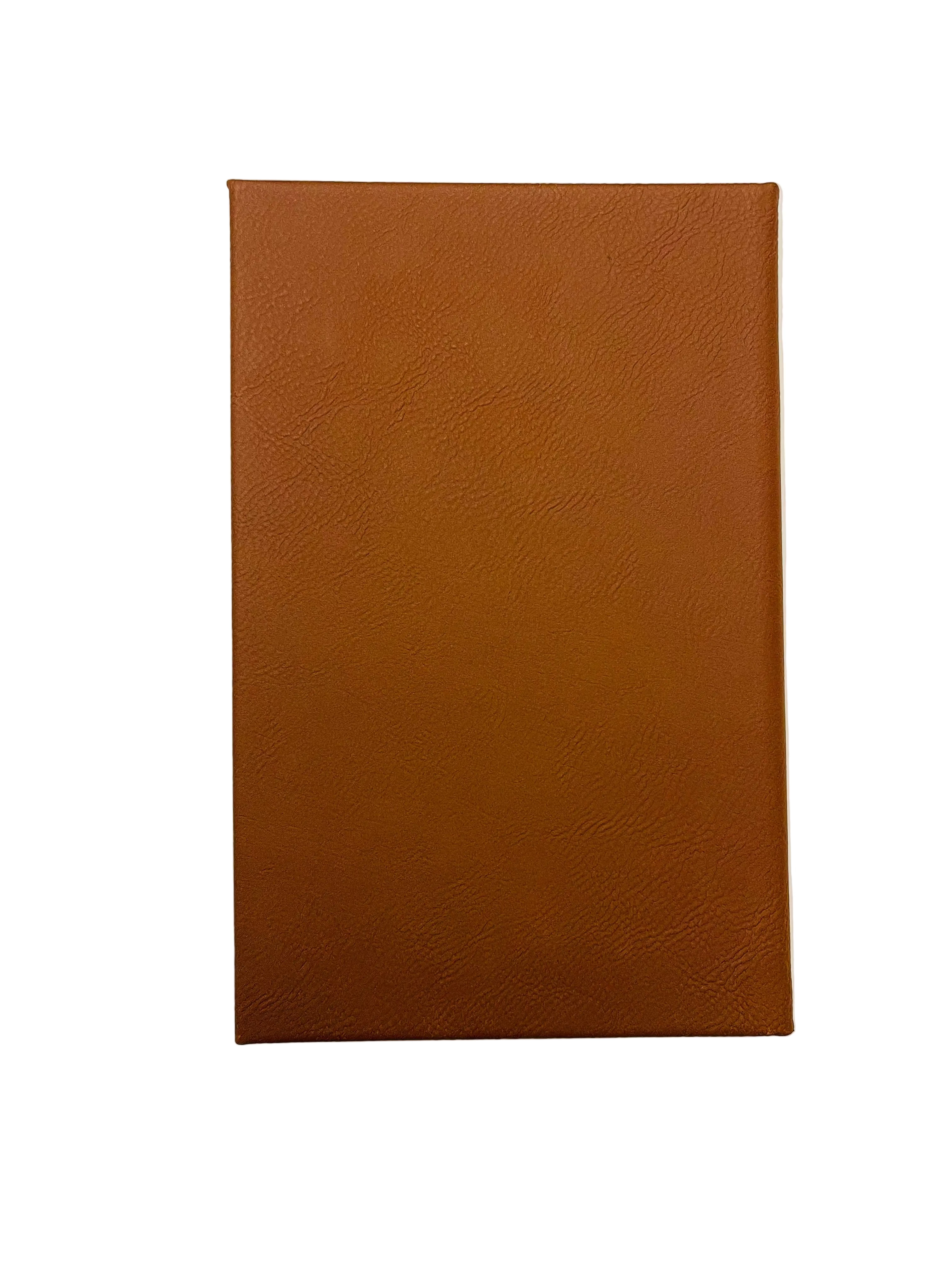 Lined Journal - Faux Leather
