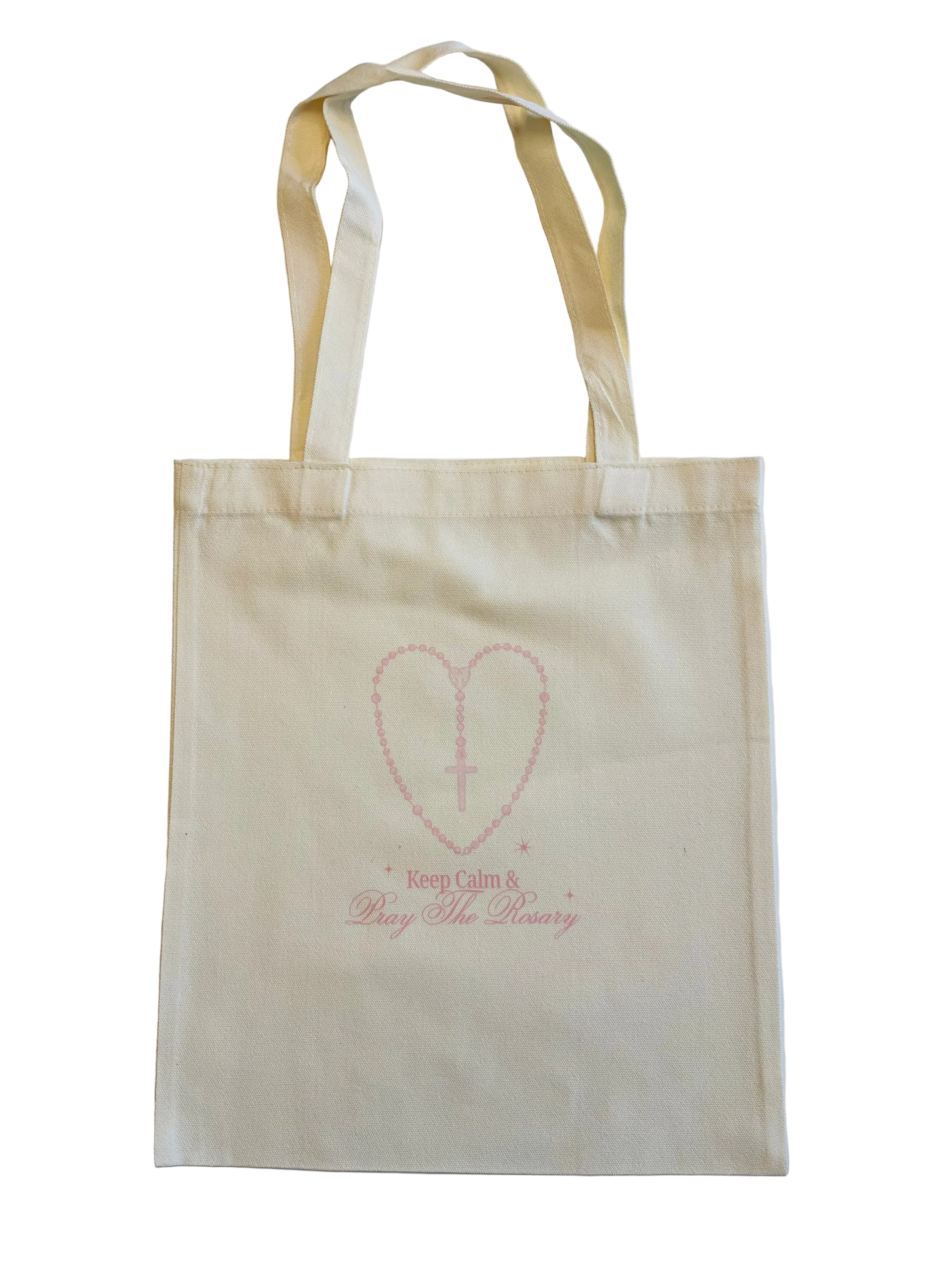Keep Calm and Pray the Rosary Tote