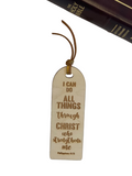Wood bookmarks