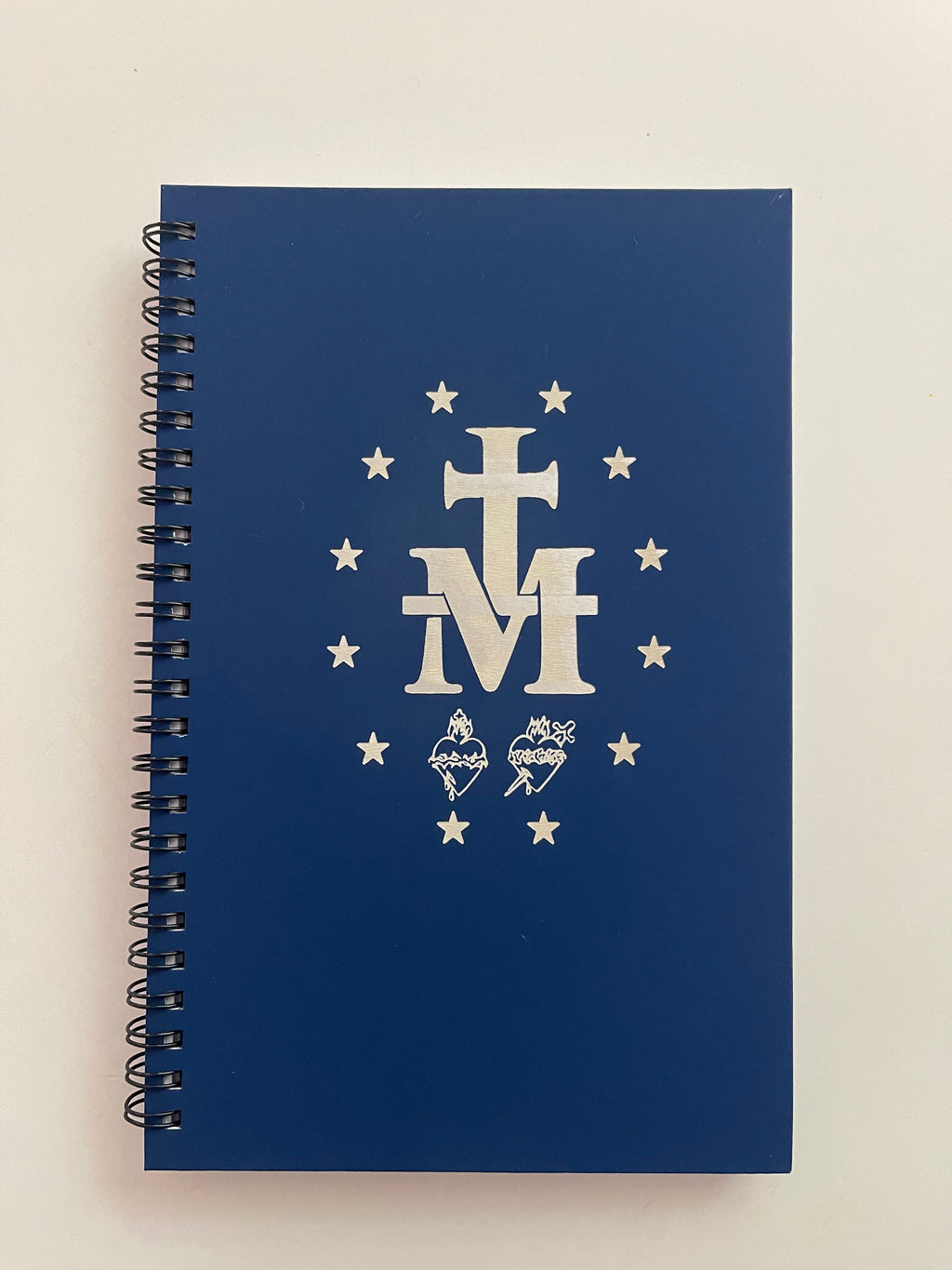Spiral bound prayer notebook