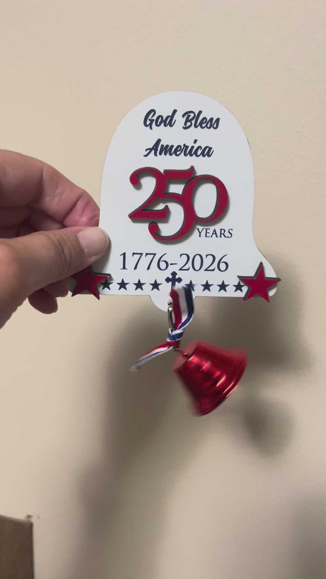 America 250 Bell Magnet